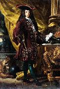 Francesco Solimena Portrait of Charles VI oil painting reproduction
